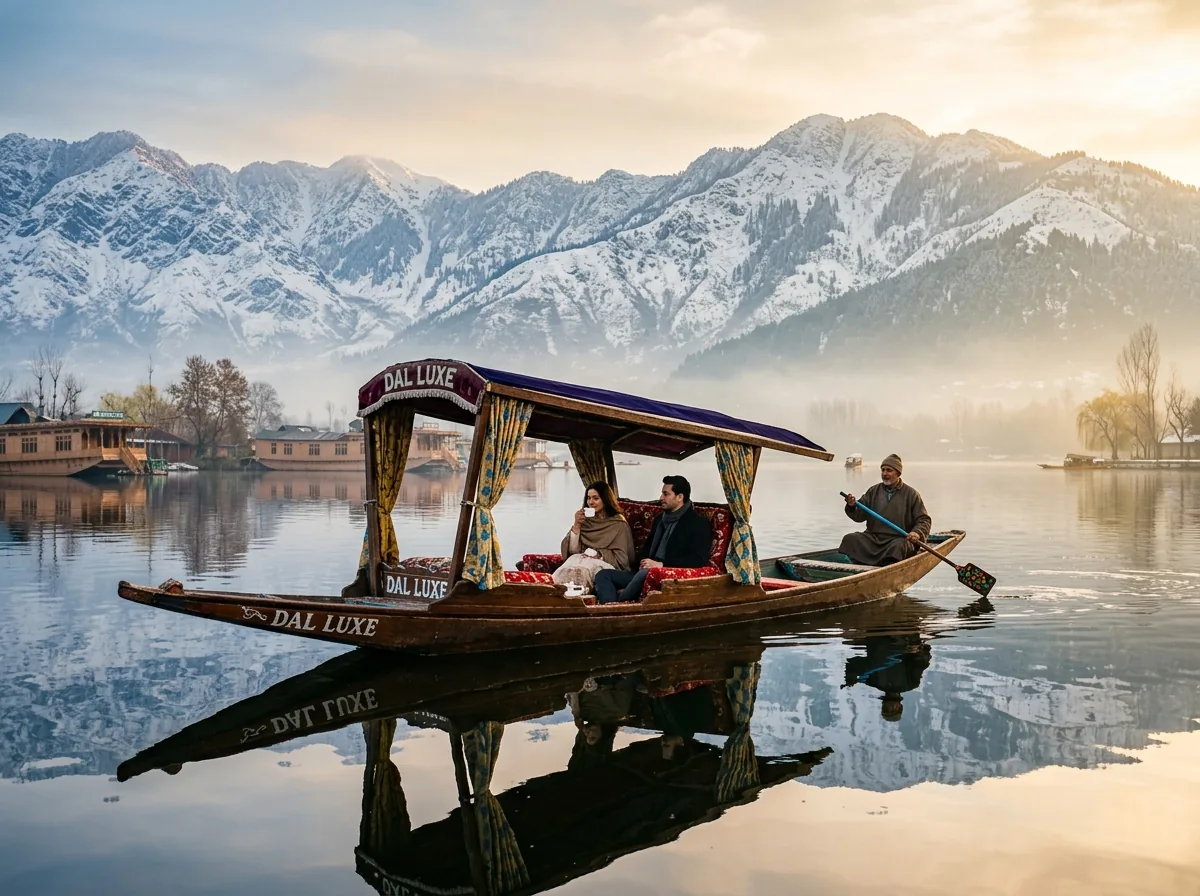 Voyage India Luxury Kashmir Dal Lake Travel Package